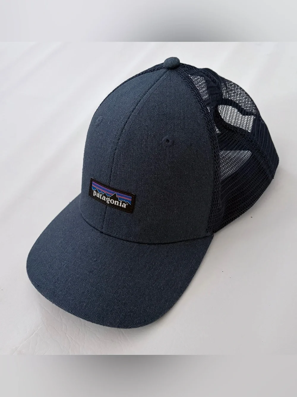 Patagonia Men’s Hat P-6 Label LoPro UnTrucker Hat Stone Blue